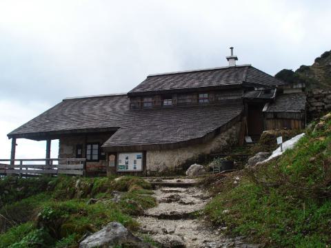Die Toni Lenz Hütte am Untersberg